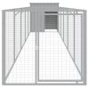 Dog House Light Grey Galvanized Steel Large Heavy Duty