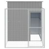 Dog House Light Grey Galvanized Steel Extra Large Durable