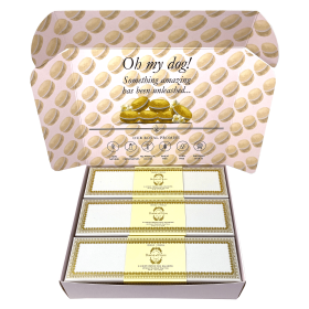 Dog Macaron Combo Gift Pack (Flavor: 3-Vanilla)